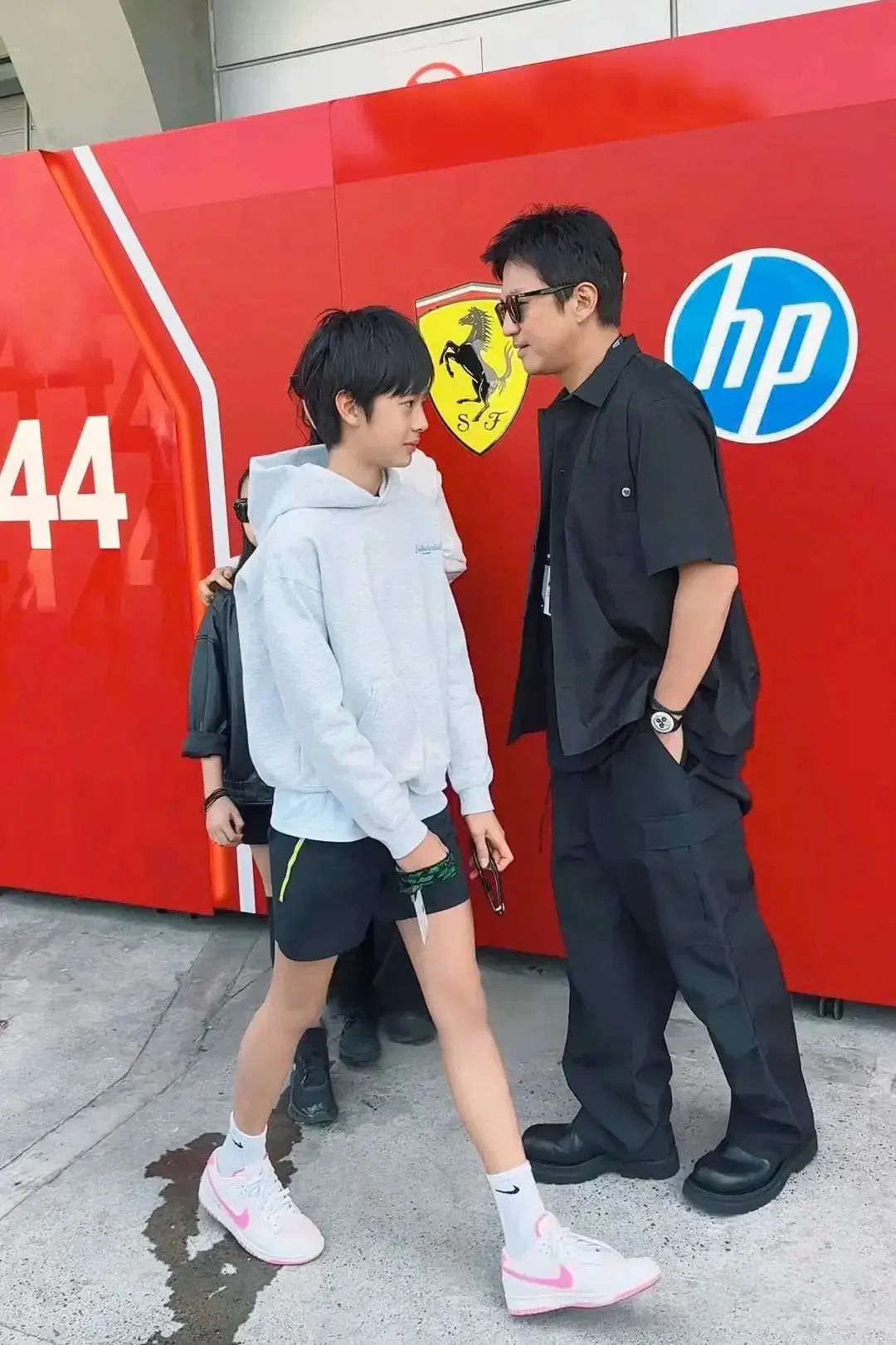 只是容貌和